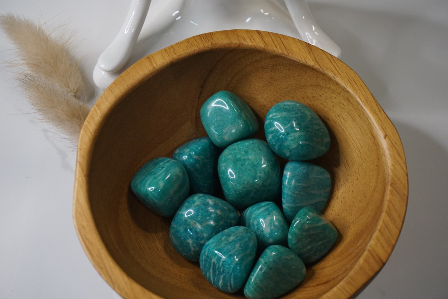 Amazonite tumbles